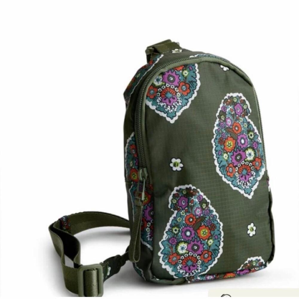 Brand New with Tags Vera Bradley Lorman Sling Backpack